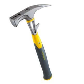Marteau de charpentier anti-vibrations + ergot nanovib