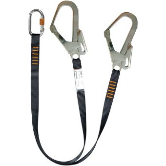 Longe de connexion double sangle Y équipée de 1xNM16NS + 2xNM24N - NLSY AB