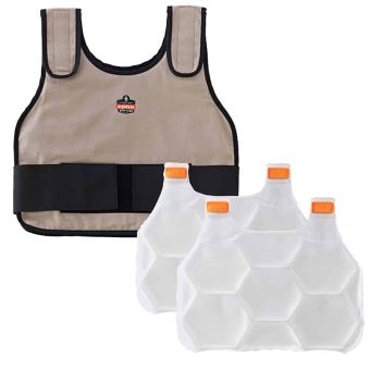 Gilet réfrigérant STANDARD ERGODYNE 6230 + pack de phases