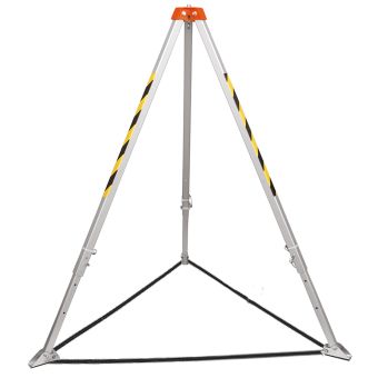 Trépied aluminium 4 points d'ancrage pour espaces confinés - NTREALU2