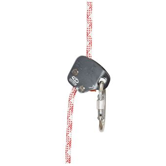 Antichute mobile multifonction sur support d'assurage flexible NSD18