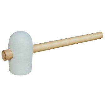 Maillet de carreleur caoutchouc blanc