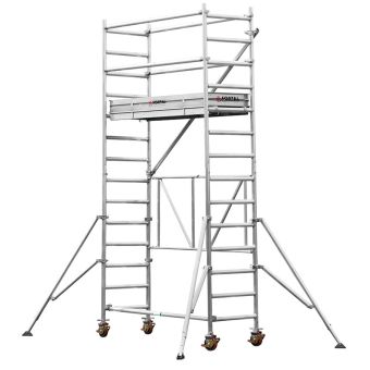 Échafaudage FORTAL - NOVA repliable roulant en aluminium
