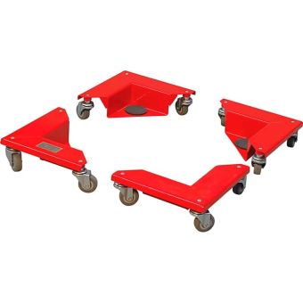 Coins rouleurs (Set de 4 pièces) - 150Kg