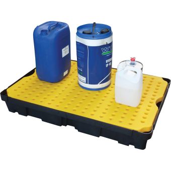 Bac  de rétention avec caillebotis amovible (de 20 à 100L)