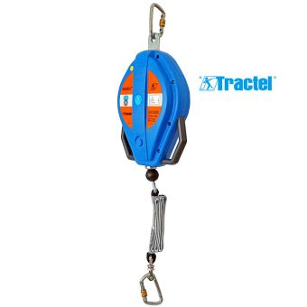 Blocfor™ 30 ESD I 150kg - Antichute à rappel automatique - Câble inox - TRACTEL