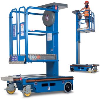 ECOLIFT 4.2 - Nacelle faibles hauteurs sans moteur (utilisation en intérieur) 