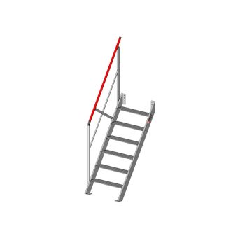 Escalier droit inclinaison 60°