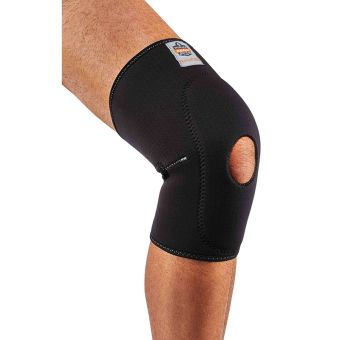Soutien-genou ProFlex ® 615 avec rotule ouverte / coussin antérieur - ERGODYNE