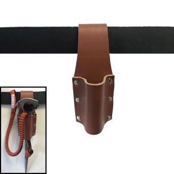 Porte-clé d'échafaudage en cuir - support à la ceintur