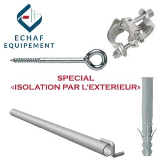 kit d'amarrage "Isolation par l'extérieur" complet