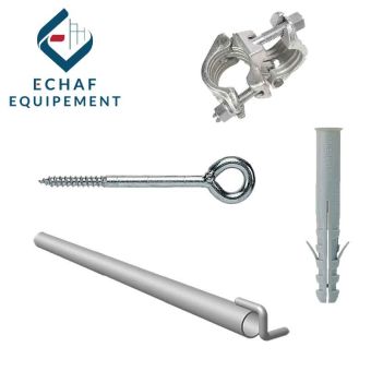 kit d'amarrage complet pour échafaudage
