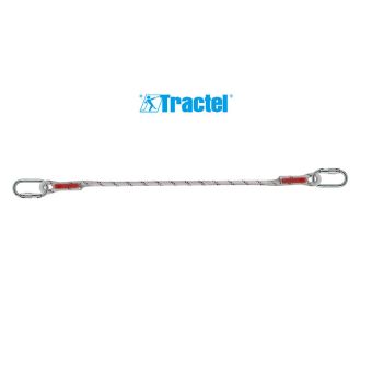Longe en drisse d’assujettissement - 2 connecteurs M10 - TRACTEL