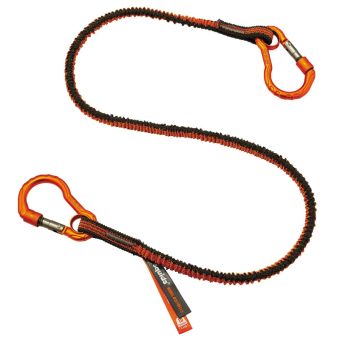 Longe anti-chute porte-outils à double mousquetons ERGODYNE 3110F(x)