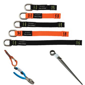 Longe de connexion d'outil à anneau ERGODYNE 3700