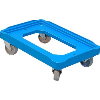 Plateau ABS roulant 150kg - roues polyamide