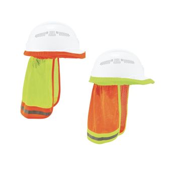 Protège-nuque en "mesh" haute visibilité GloWear ® 8005 avec réflecteur - ERGODYNE