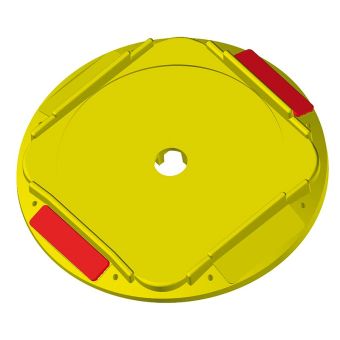 Cale d'échafaudage universelle RONDE
