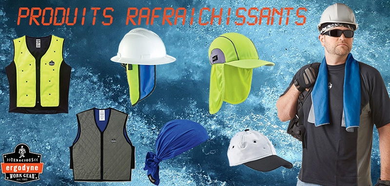 Gamme produits rafraich&icirc;ssants Chill-Its &reg; ERGODYNE